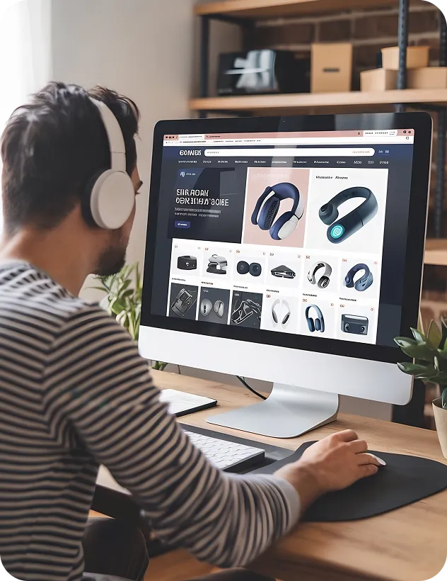 Ecommerce storefront and checkout development, Vervali