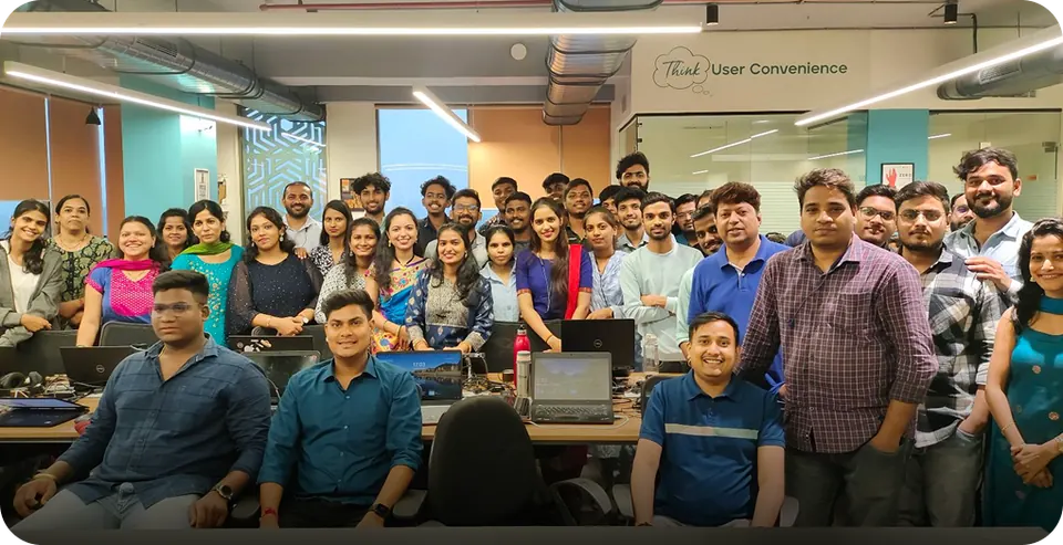 Vervali team celebration